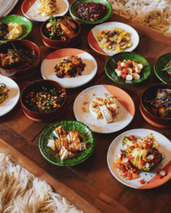 INSPIRED CUISINE​ of Nomad Eats catering