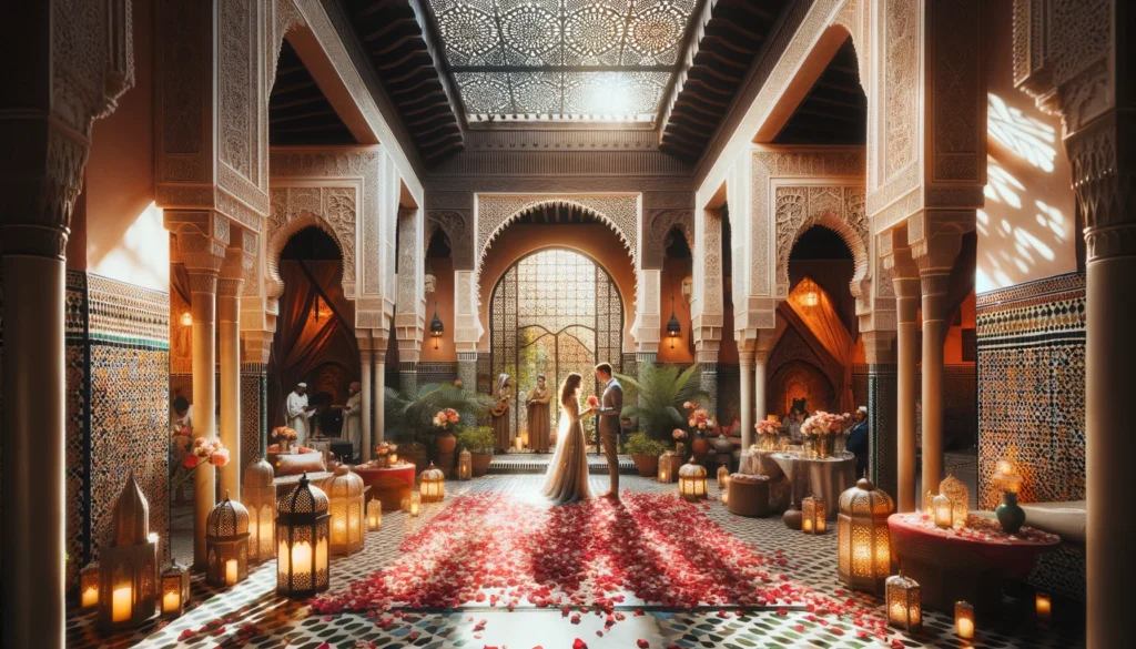 the magic of a destination wedding in Marrakech